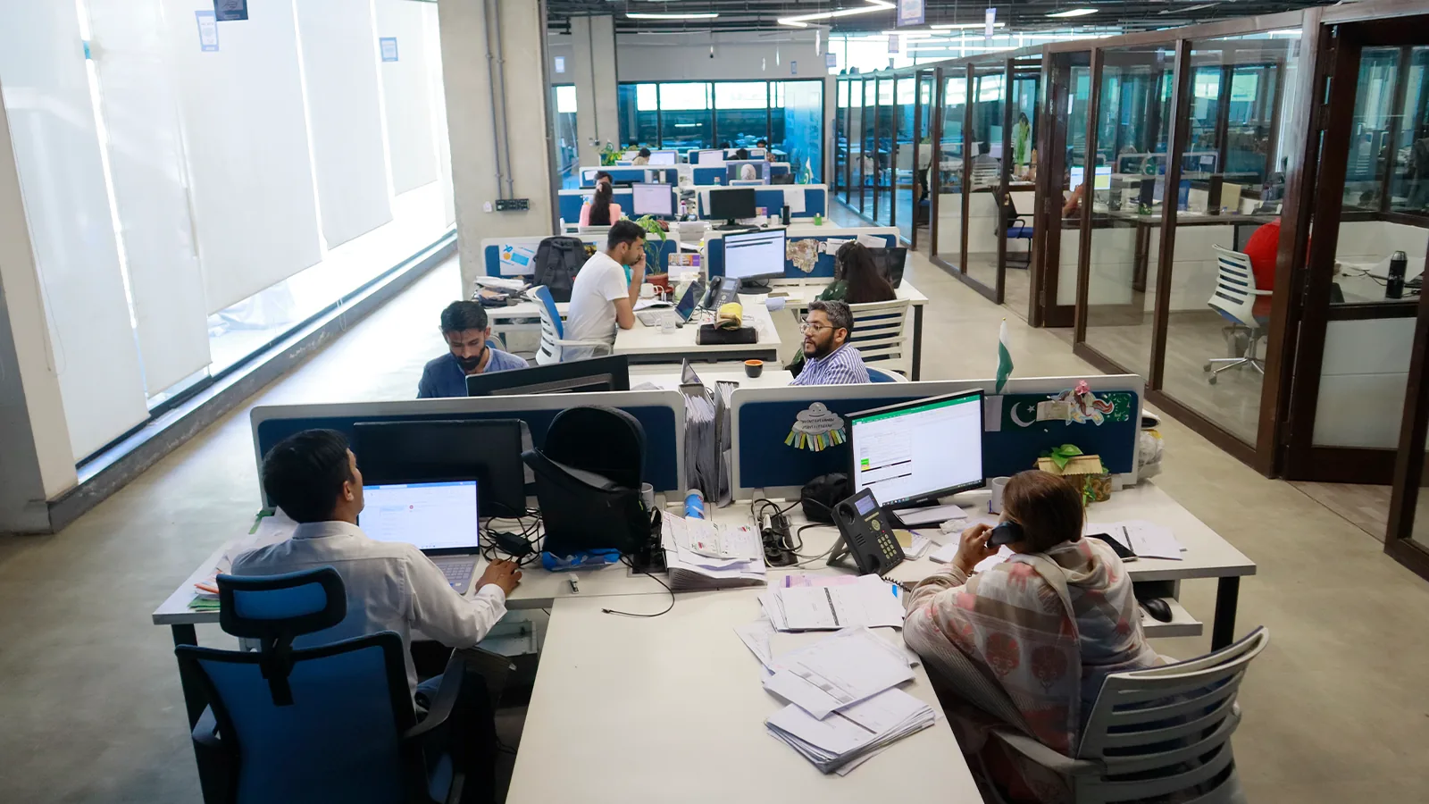 The design and development floor